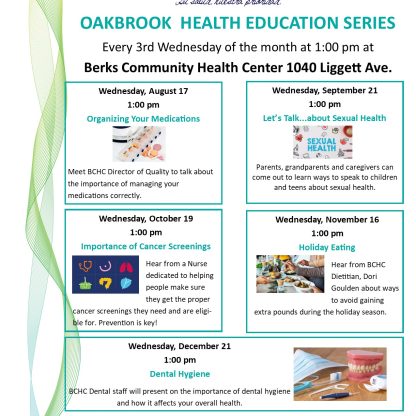 Oakbrook Education Series